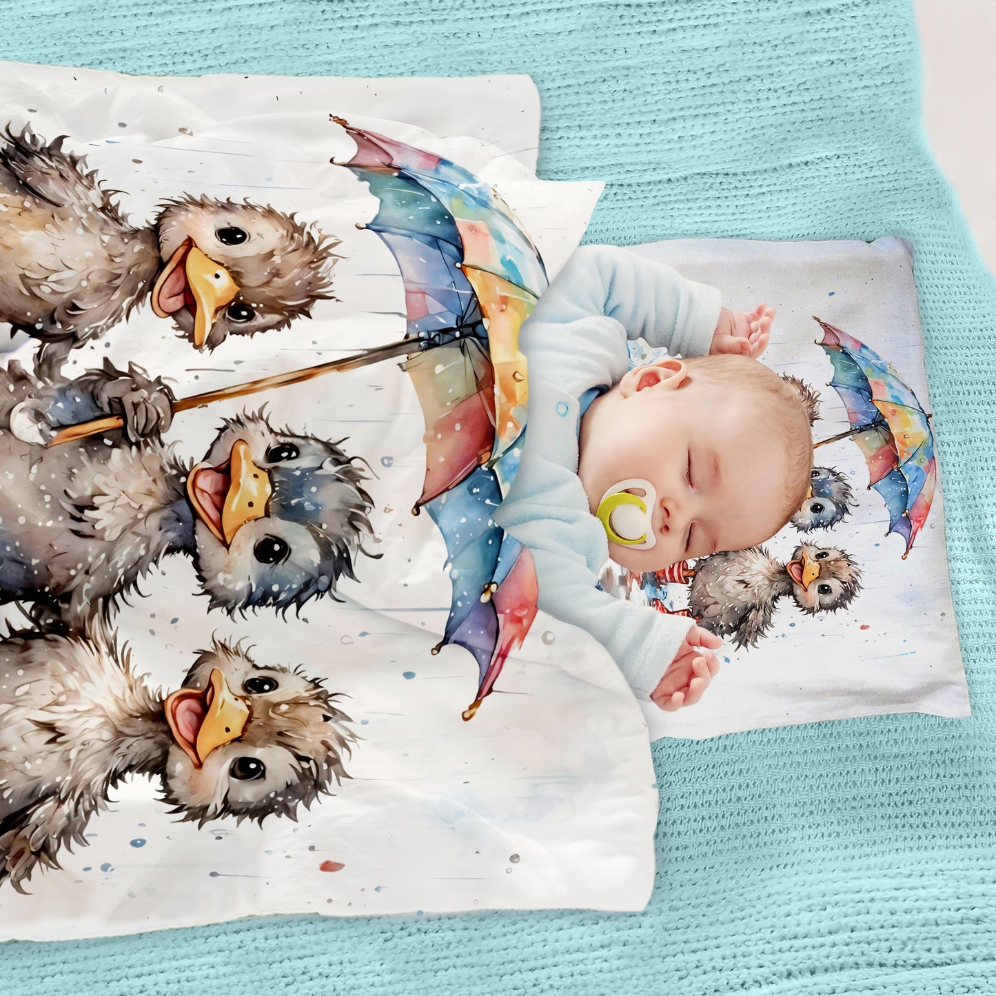 Rainy Day Ducklings Cot Set
