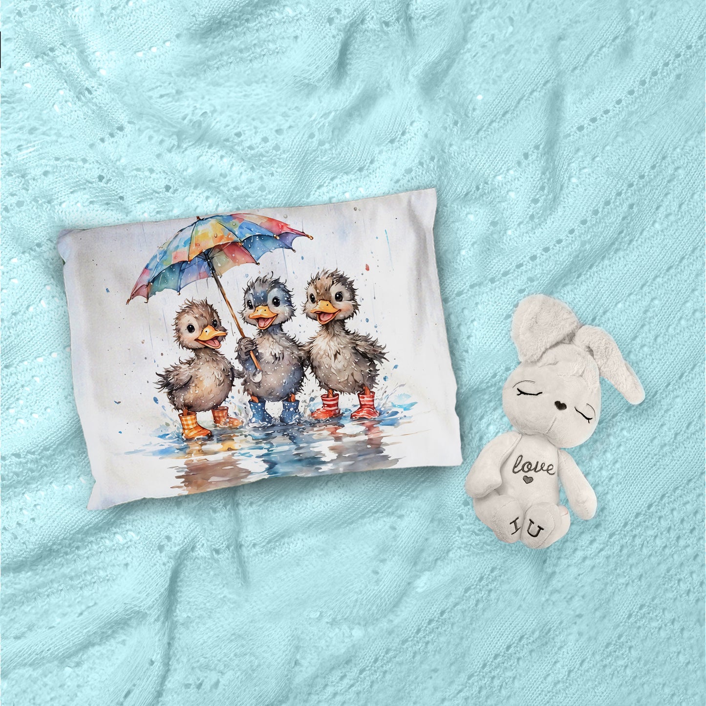 Rainy Day Ducklings Cot Set