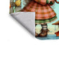 Rainy day Toddler Fleece Blanket