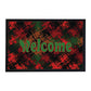 Red And Green Tartan Door Mat