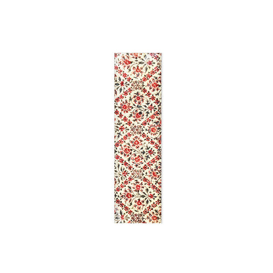 Red Bloom Diamond Pattern 160cm Table Runner