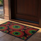 Red Mandala Door Mat
