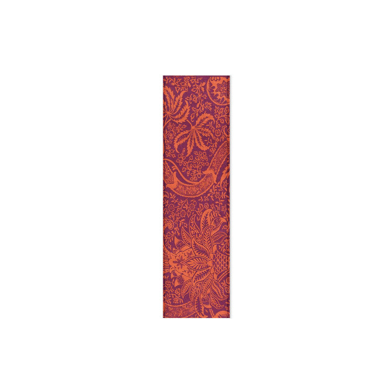 Red Maroon Floral 160cm Table Runner