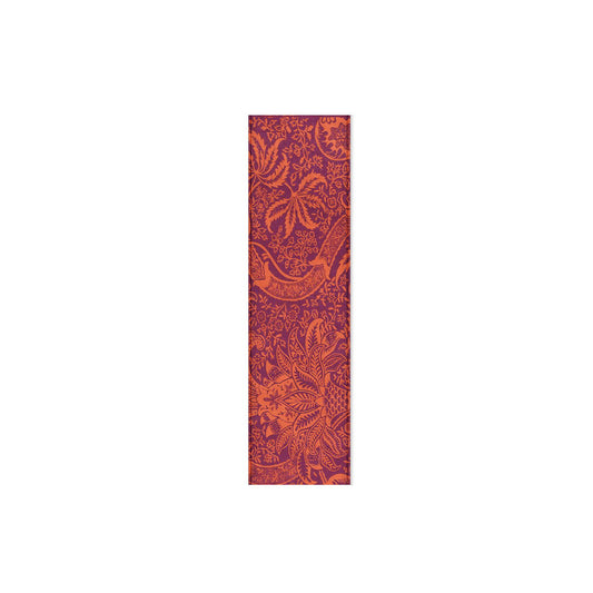 Red Maroon Floral 160cm Table Runner