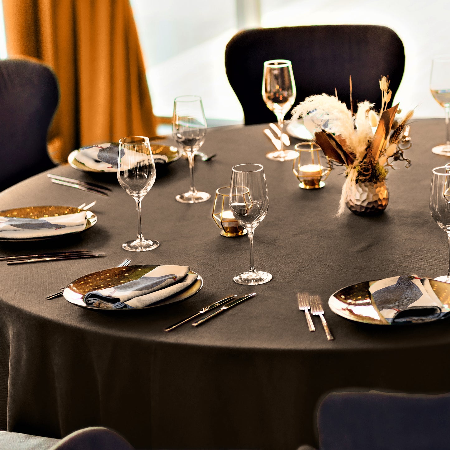 Red-billed Francolin Napkins by Annette Heymans