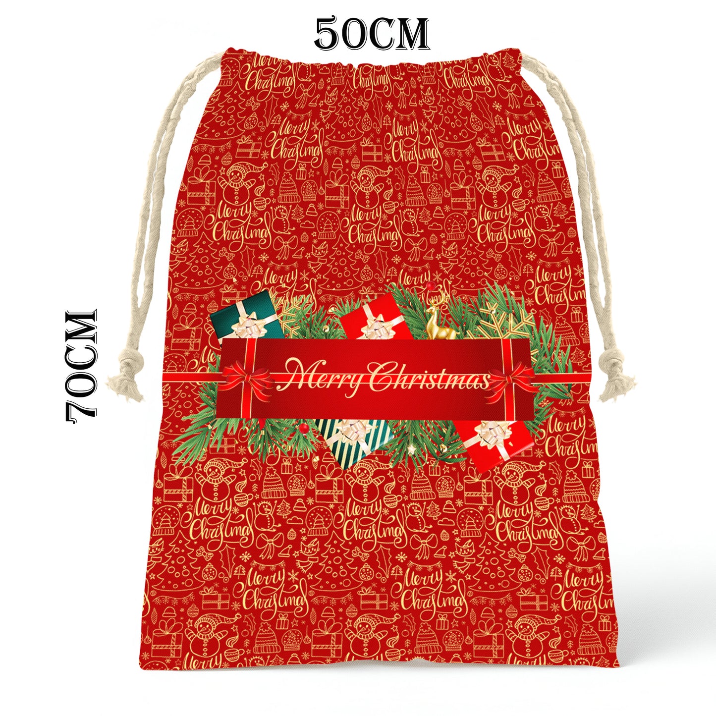 Red Christmas Gift Sack