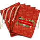 Red Christmas Gift Sack