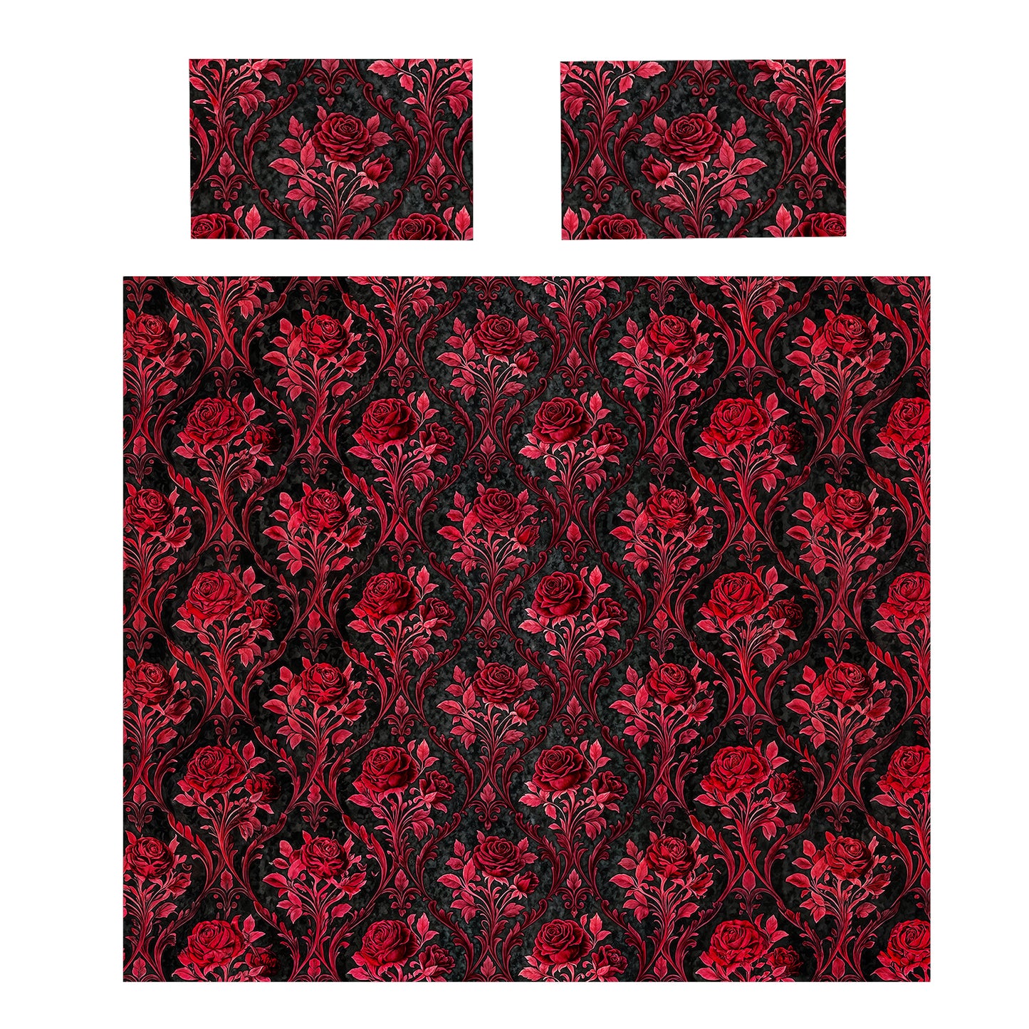 Red Delight Duvet Cover Set
