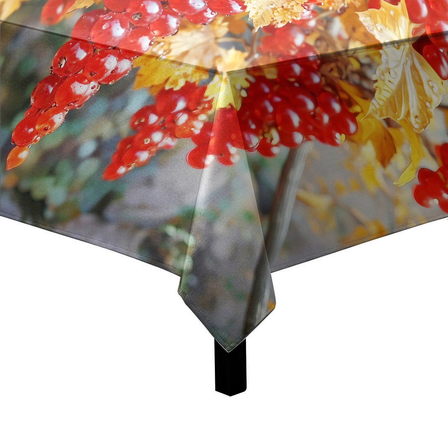 Red Grapes Square Tablecloth