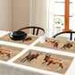Red Hartebeest Placemats by Fanie Heymans