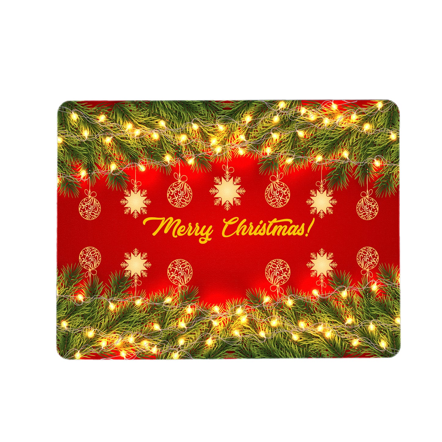 Red Merry Christmas Placemats