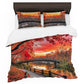 Red Moon Duvet Cover Set
