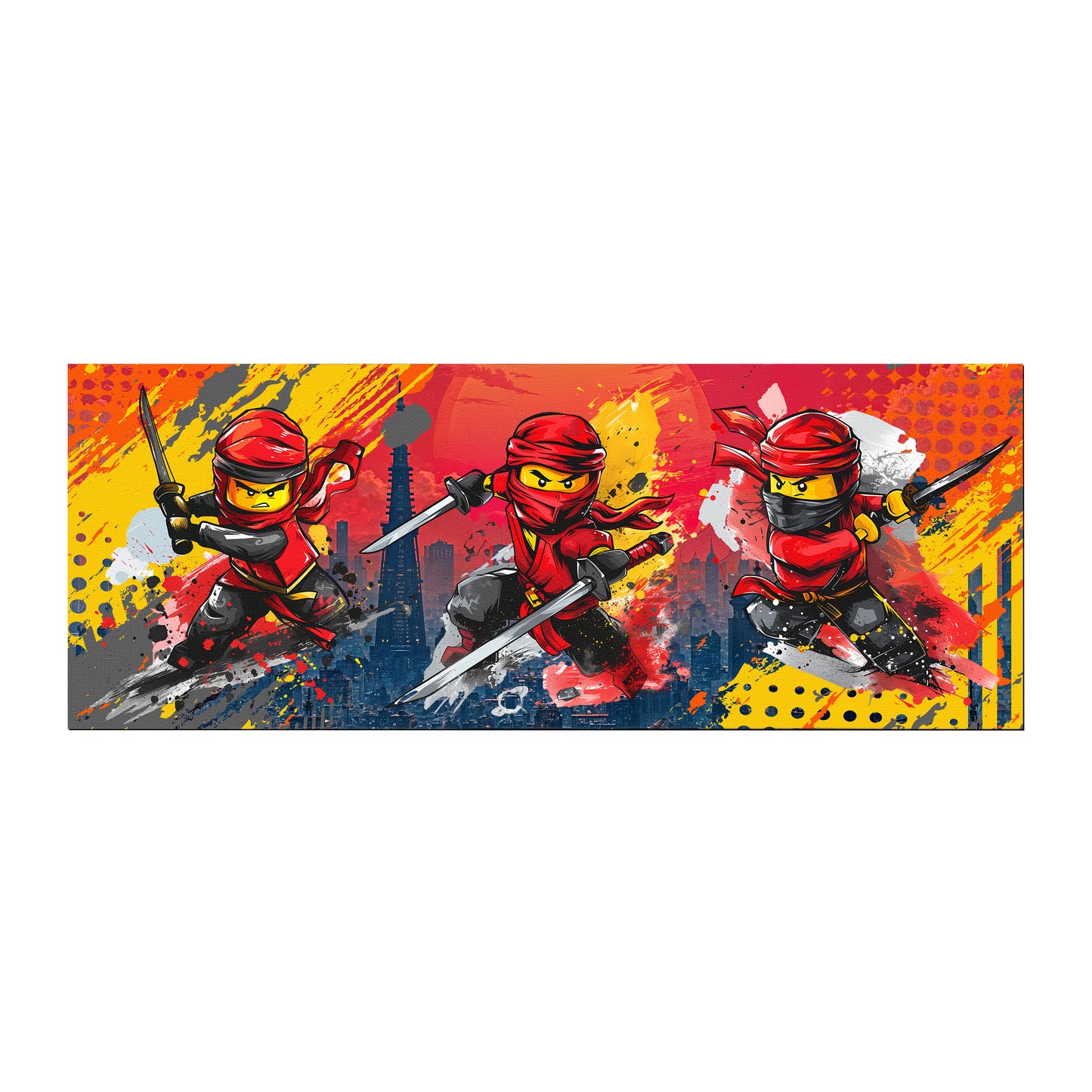 Red Ninja Desk Pad