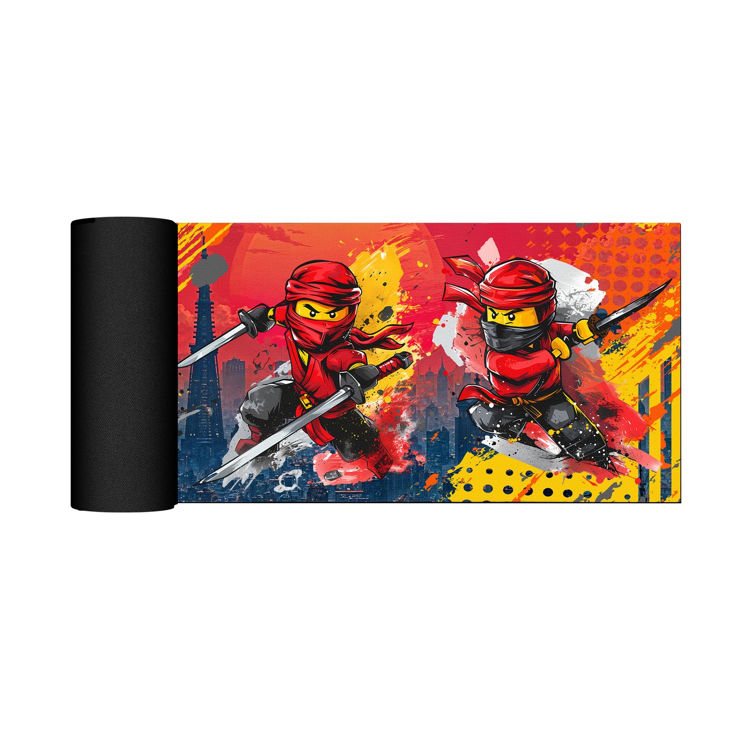 Red Ninja Desk Pad