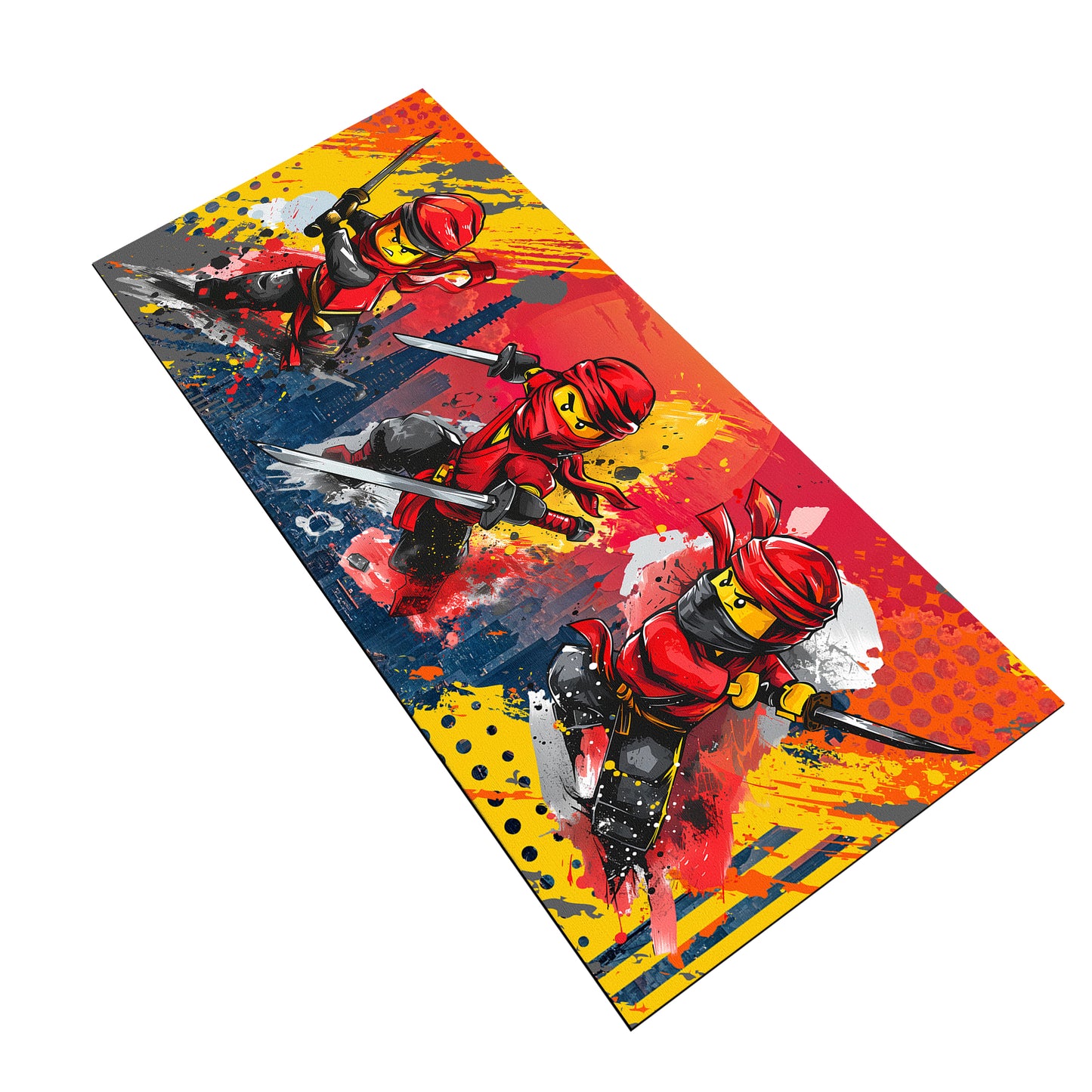 Red Ninja Desk Pad
