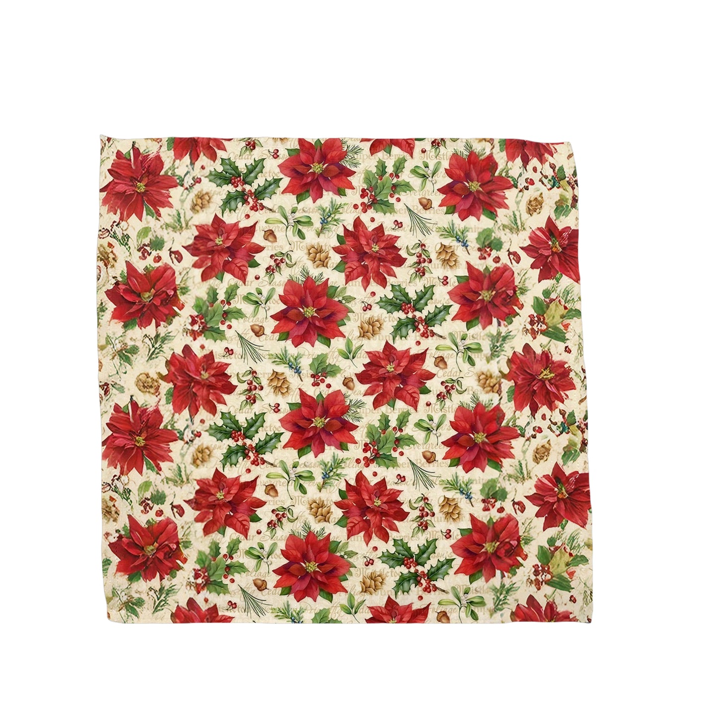 Red Petals of Christmas Napkins