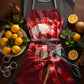 Red Protea Apron by Mark van Vuuren