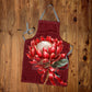 Red Protea Apron by Mark van Vuuren