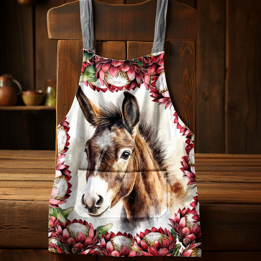 Red Protea Donkey Apron by Mark van Vuuren