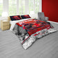 Red Racer Rush Duvet Cover Set