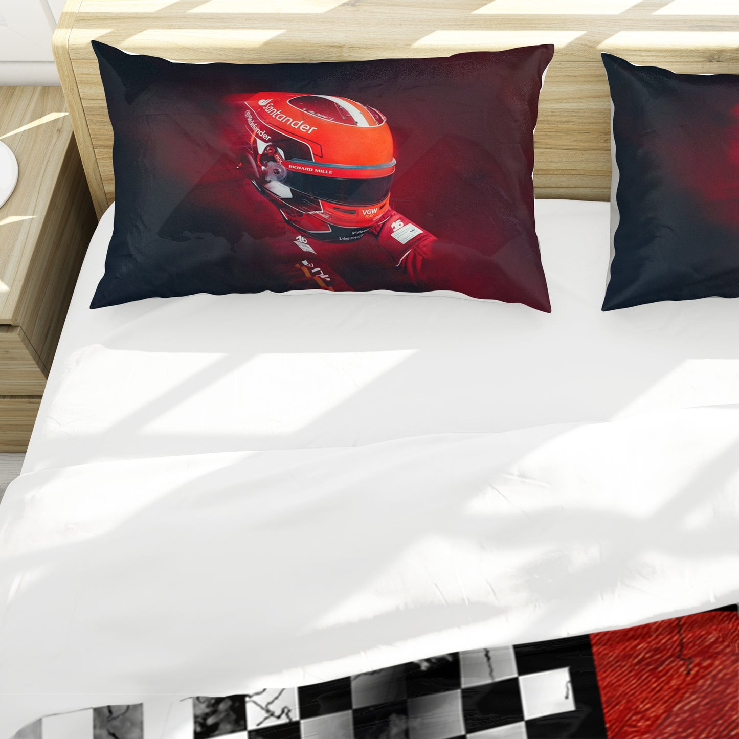 Red Racer Rush Duvet Cover Set