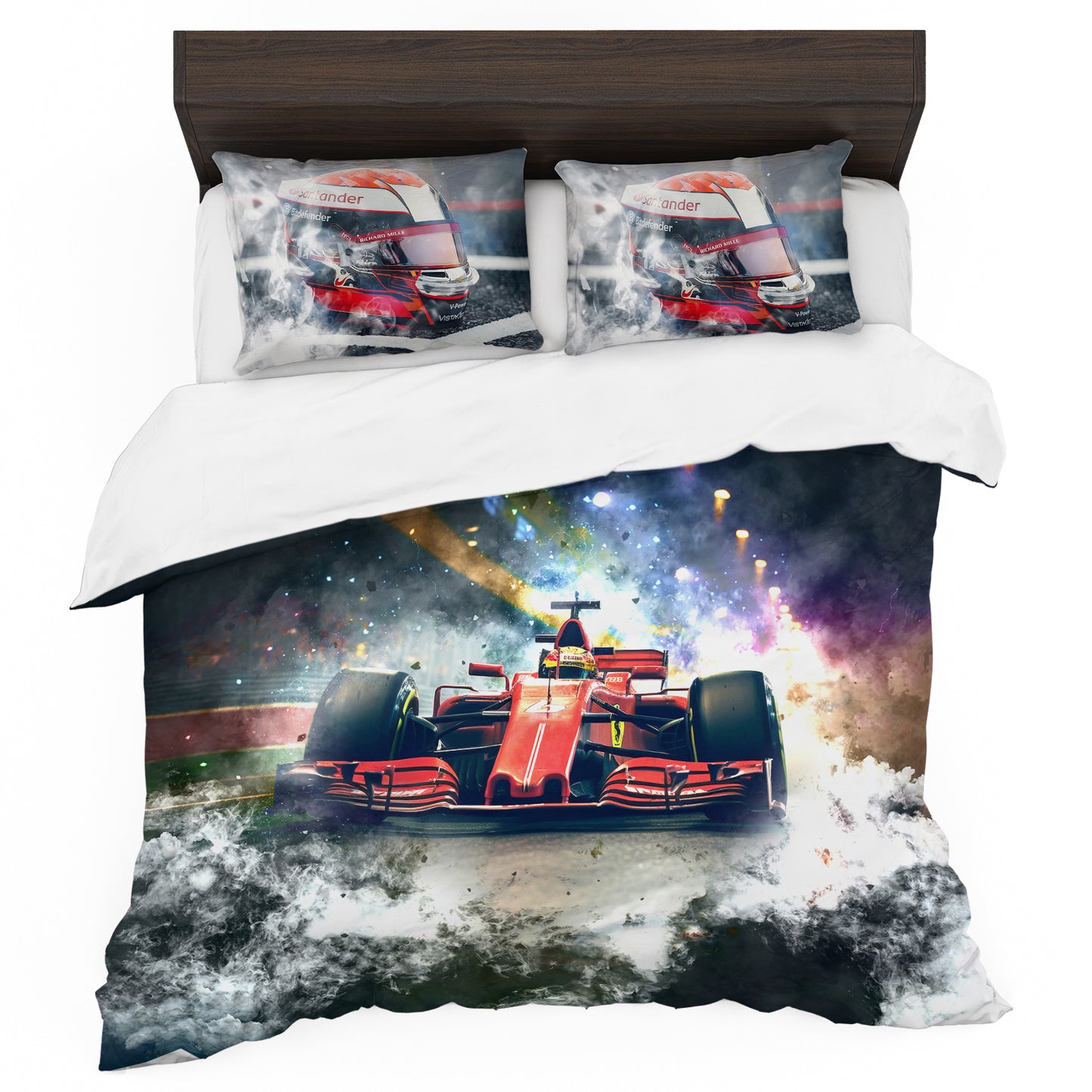 Red Racing Rush Duvet Cover Set