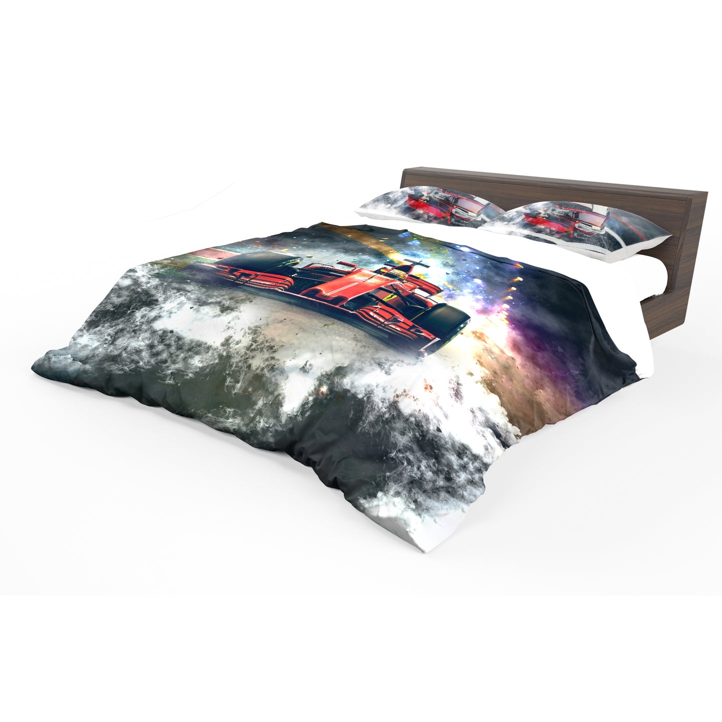Red Racing Rush Duvet Cover Set