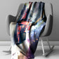 Red Racing Rush Light Weight Fleece Blanket