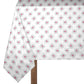 Red Rose on White Background 3m Rectangle Tablecloth