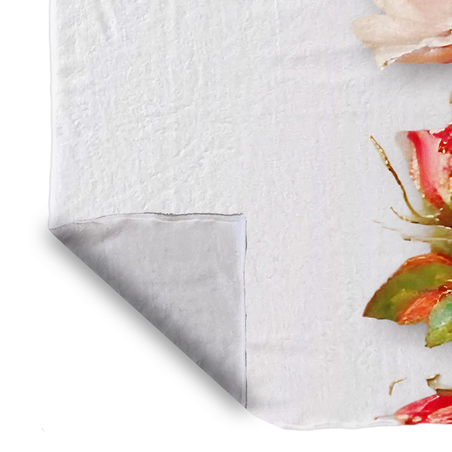 Red Roses Bed Throw