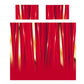 Red Royal Veil Duvet Cover Set