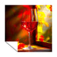 Red Wine Square Tablecloth