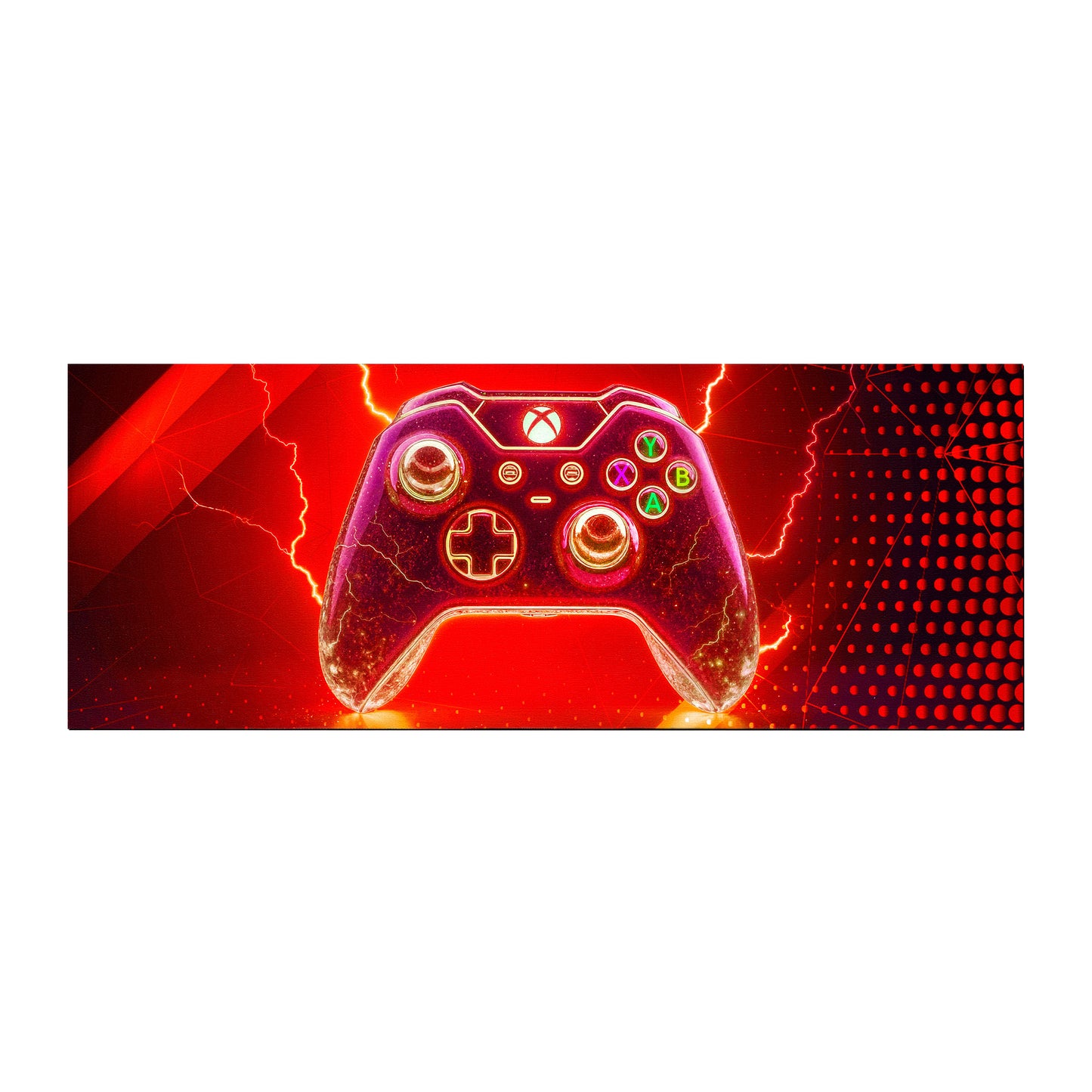 Red Xbox Controller Desk Pad