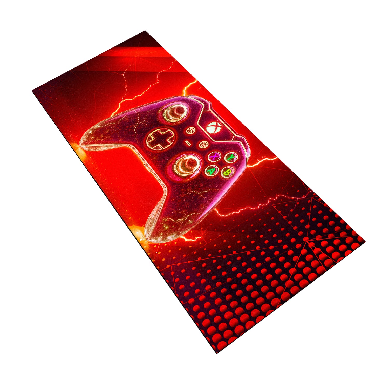 Red Xbox Controller Desk Pad