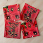 Red Collections Luxury Scatter Covers (Set of 4)