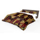 Red & Gold Chamber Duvet Cover Set