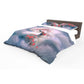 Red and Pink Tree Duvet Cover Set