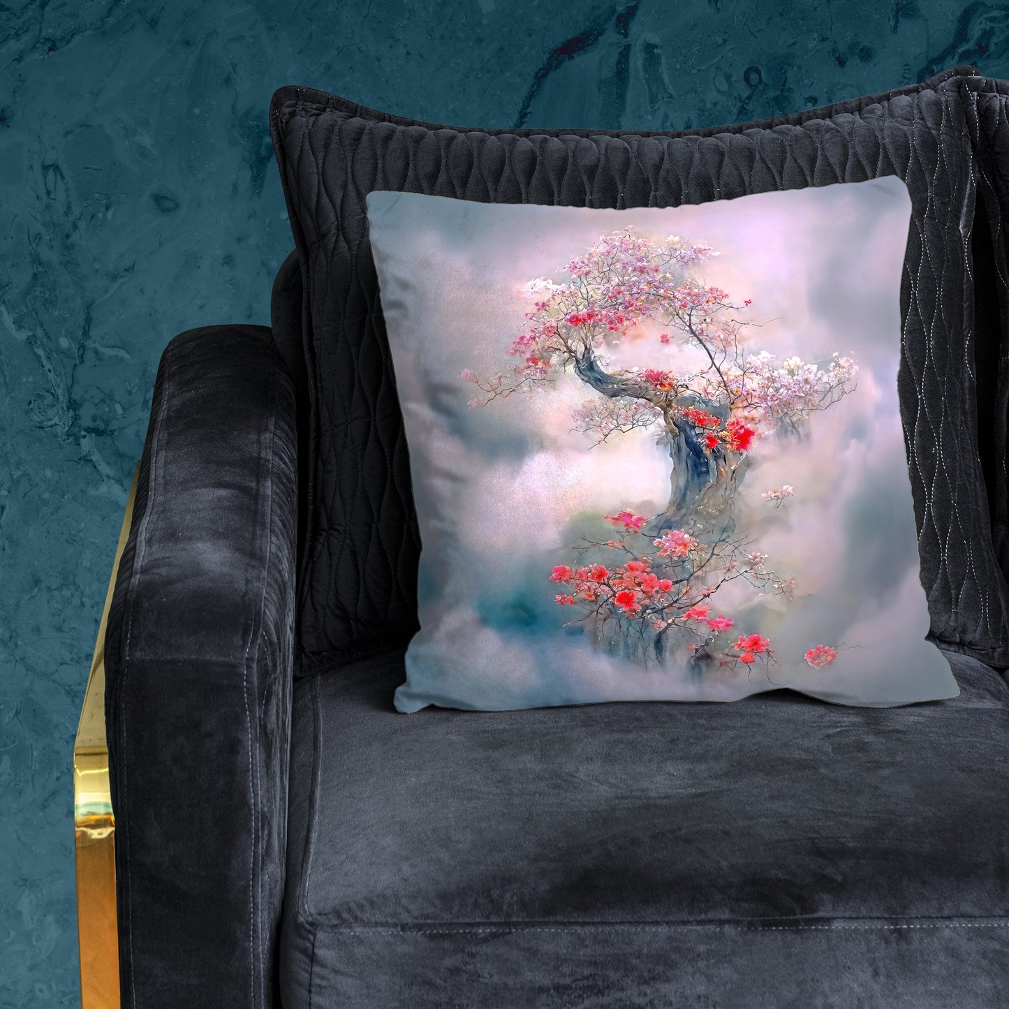 Red and Pink Tree Luxury Scatter