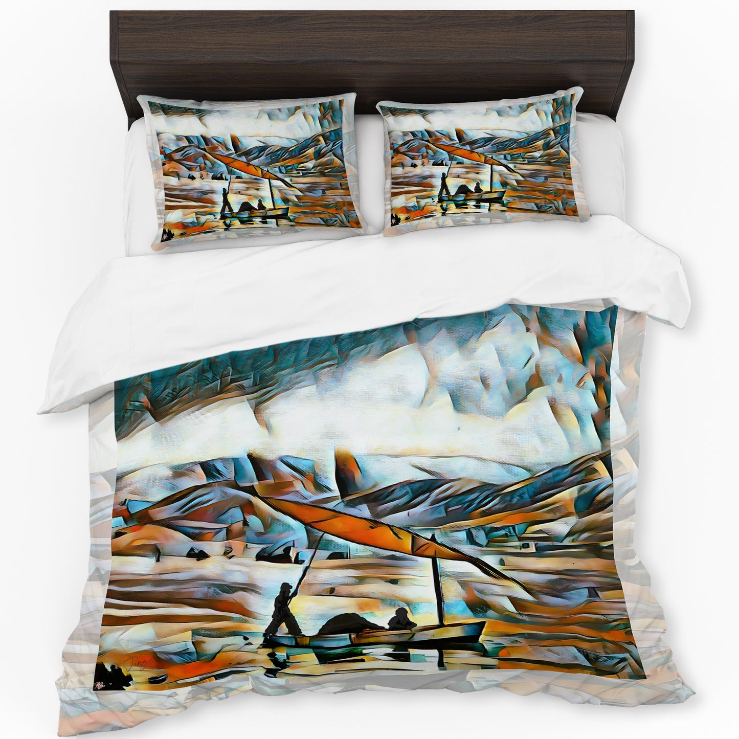 Reflecting Duvet Cover Set By Jinge for Fifo