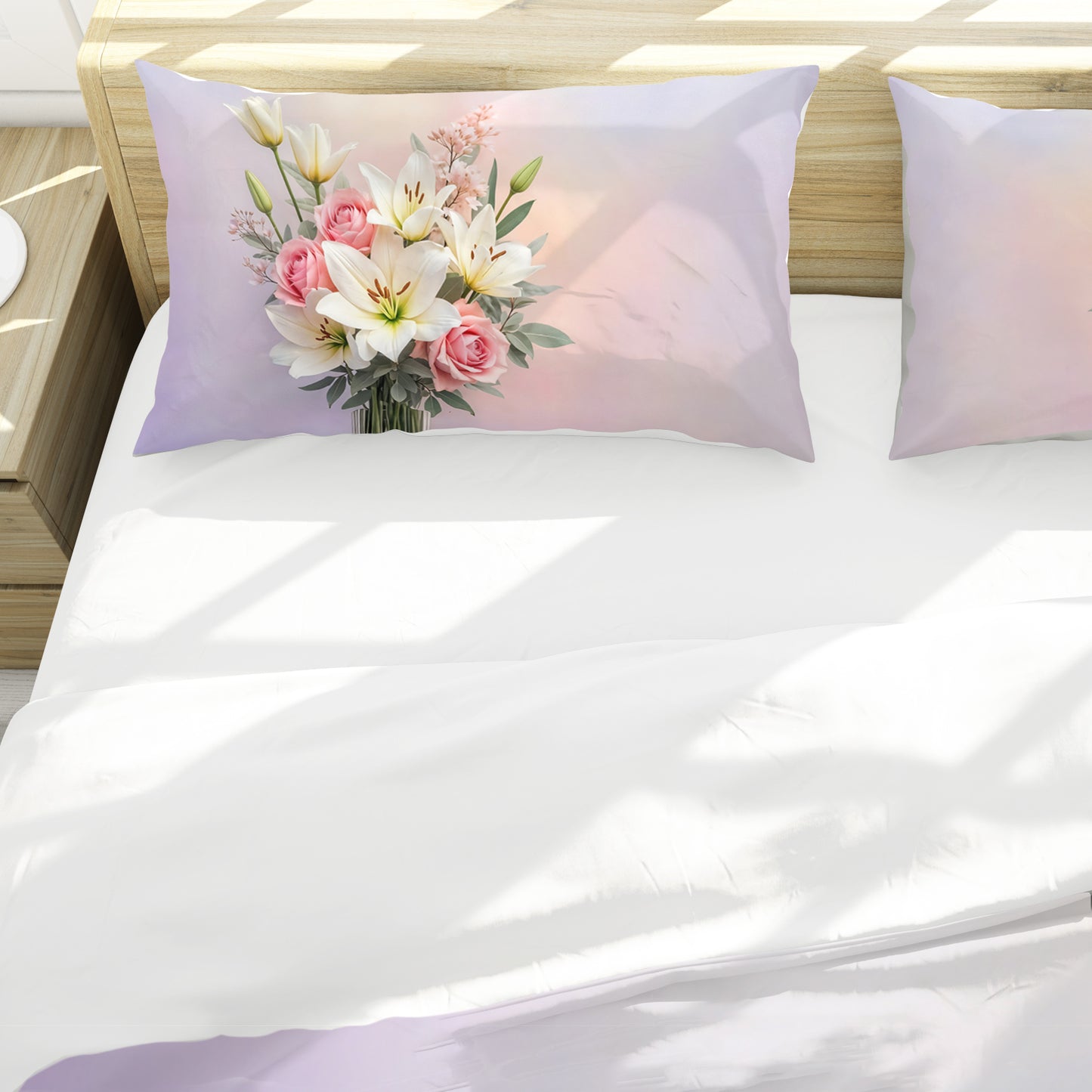 Regal Lily Bouquet Duvet Cover Set