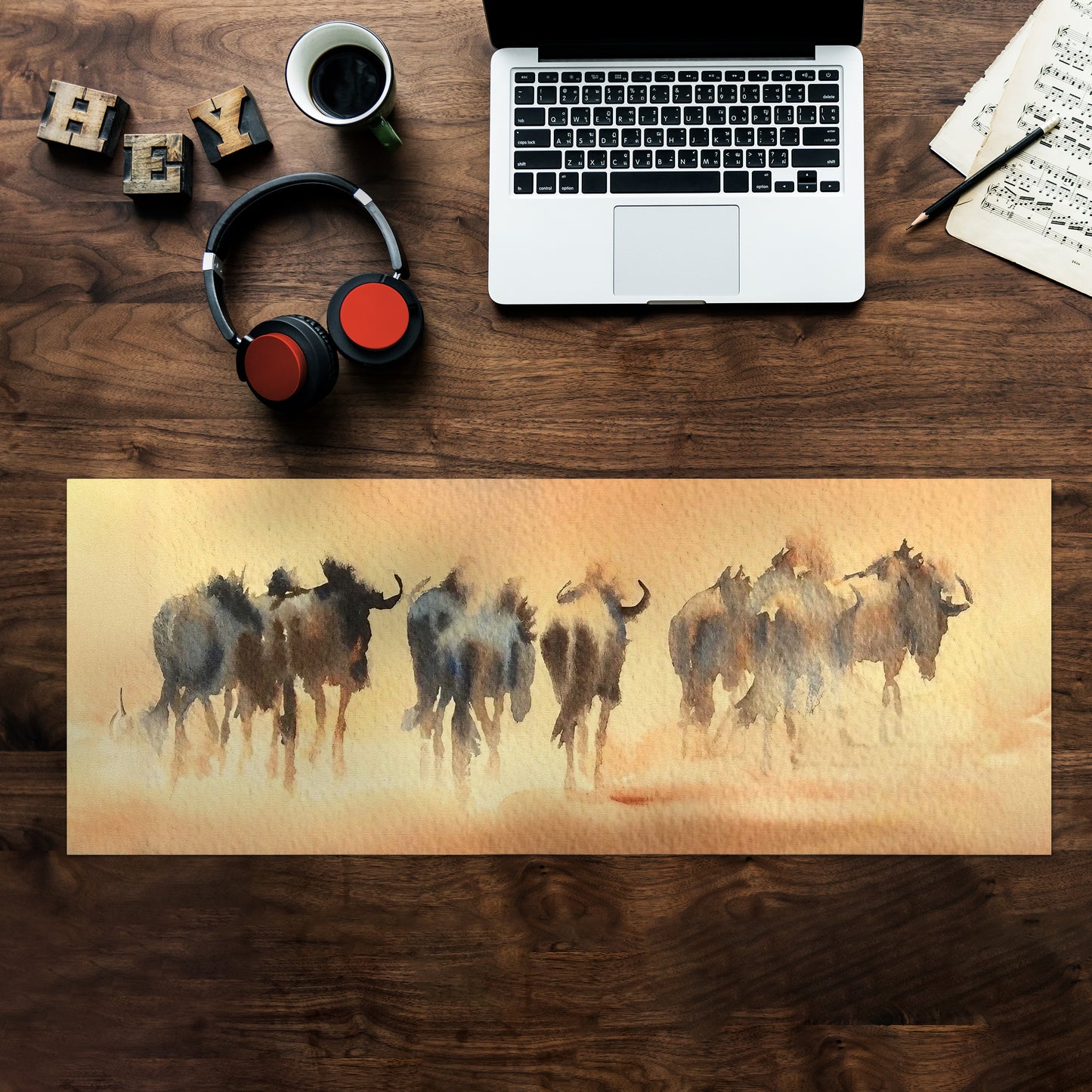 Relocating Desk Pad