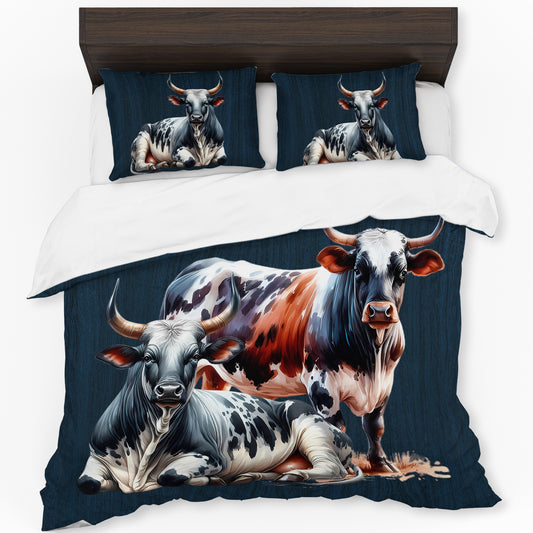 Resting Cows Duvet Cover Set by Mark van Vuuren