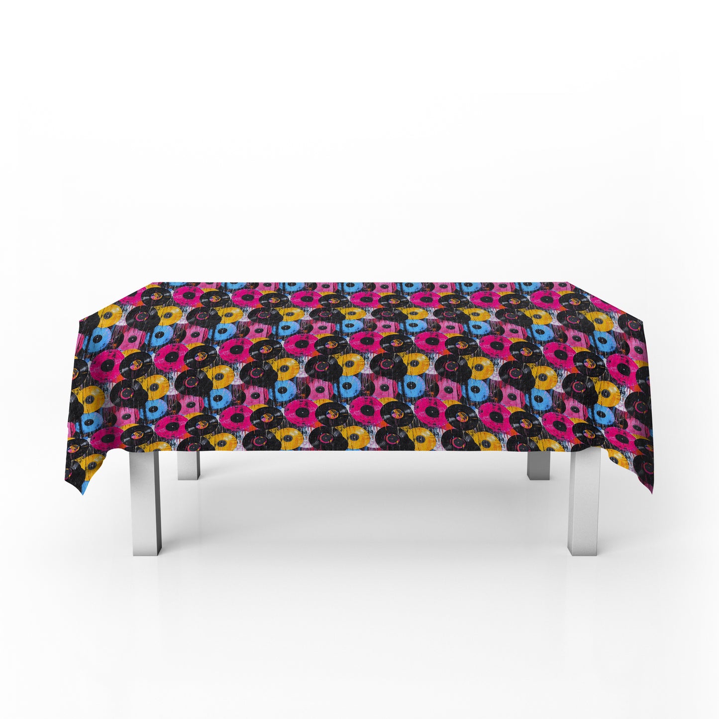 Retro Vinyl Rectangle Tablecloth