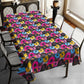 Retro Vinyl Rectangle Tablecloth