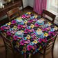Retro Vinyl Square Tablecloth