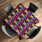 Retro Vinyl Square Tablecloth