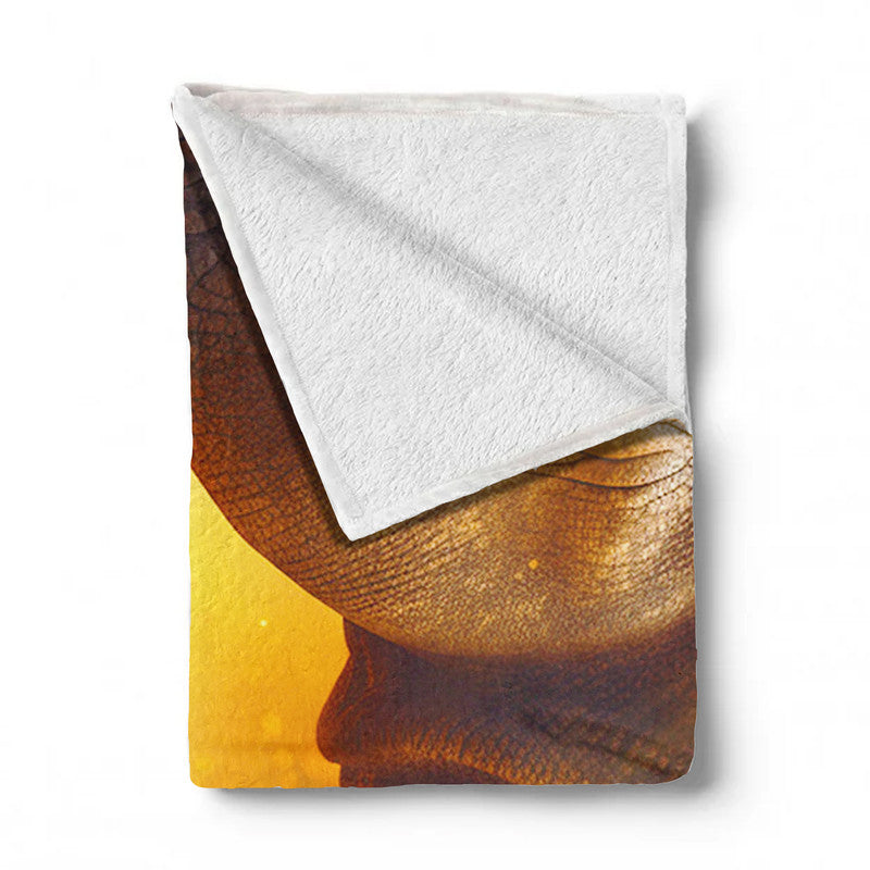 Rhino Africa Light Weight Fleece Blanket