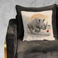 Rhino And The Bloom Luxury Scatter by Nathan Pieterse