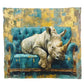 Rhino Chilling Light Weight Fleece Blanket