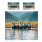 Rhino Parade of Strength Duvet Cover Set